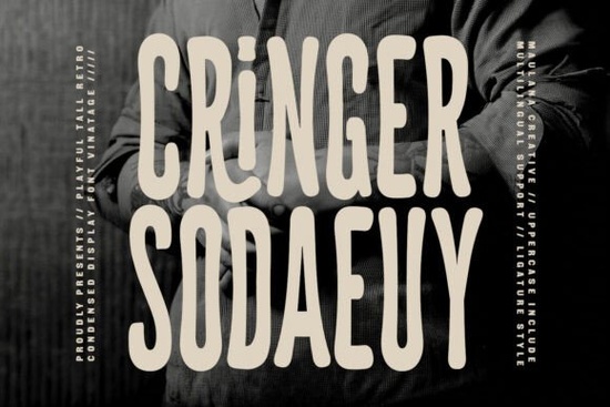 Cringer Sodaeuy Font